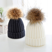 POM Custom Knitted Winter Hat